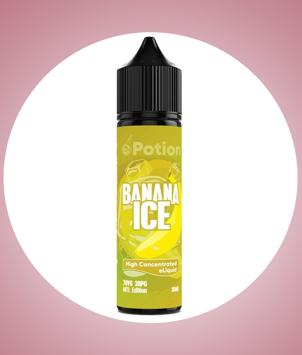 banana ice smokemania 30ml