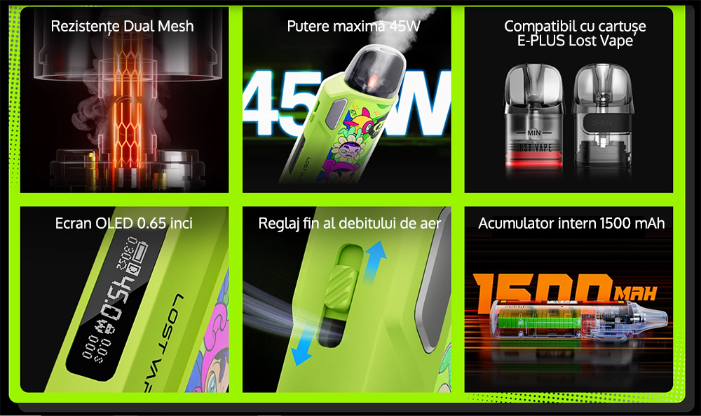 pod lost vape thelema dm45