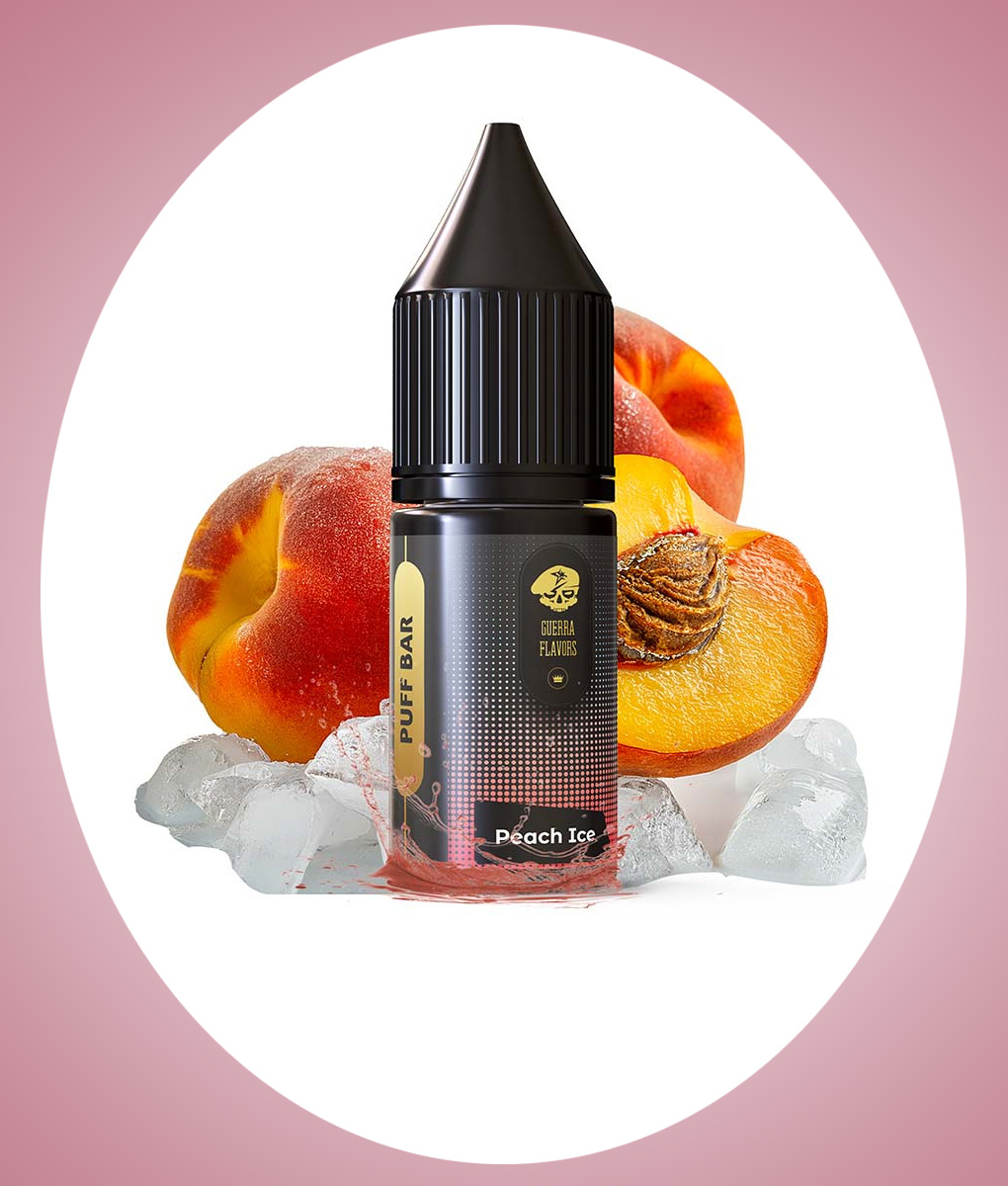 peach ice puff bar 10ml