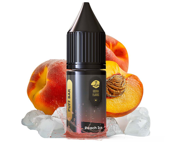 aroma peach ice puff bar